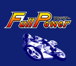 Full Power (Japan) Title Screen